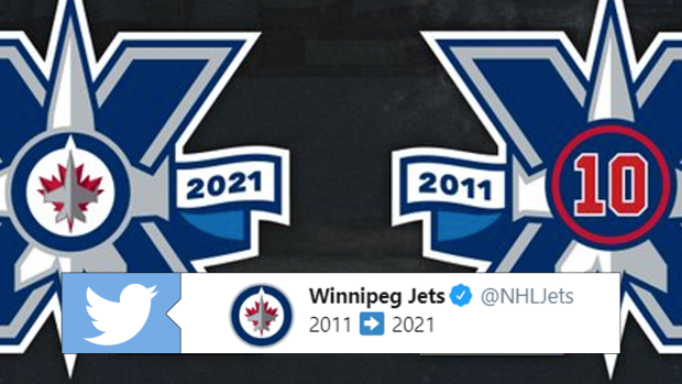 NHL Winnepeg Jets Logo Patch