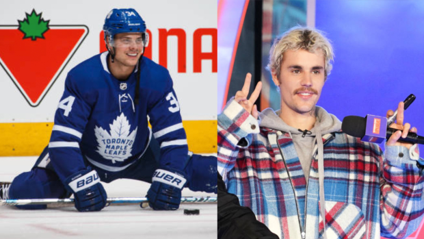 Auston Matthews reveals the very specific Leafs opinion Justin Bieber gave  early in their friendship - Article - Bardown