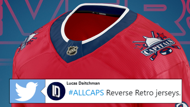 Is This The Capitals New Reverse Retro Jersey? Possible Mockup Leaked