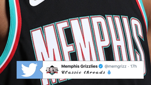 The Memphis Grizzlies are celebrating 20 years in style - Article - Bardown