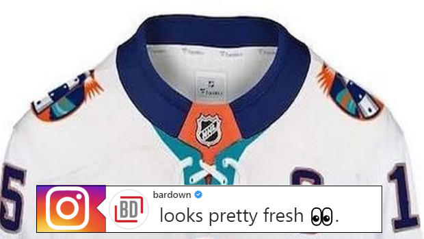 Someone designed a modern Isles 'Fisherman' jersey and it looks