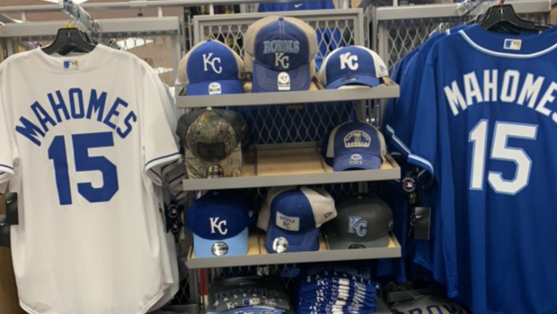 A fan online shared this hilarious photo of a sea of Patrick Mahomes Kansas  City Royals Jerseys - Article - Bardown