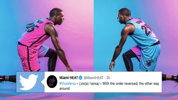 Miami Heat Vice Versa T-Shirt