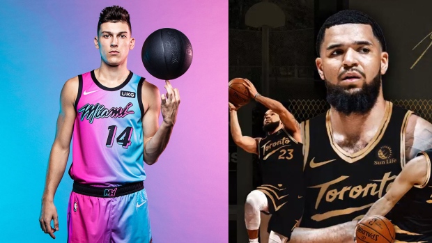 Miami Heat and Toronto Raptors
