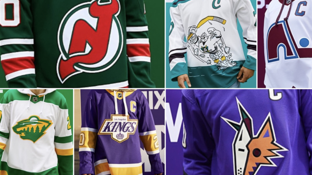 We turned some of our favourite Reverse Retro jerseys into sneaker designs  - Article - Bardown