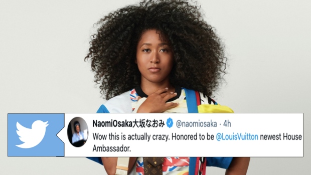 Naomi Osaka Is the New Global Brand Ambassador for Louis Vuitton