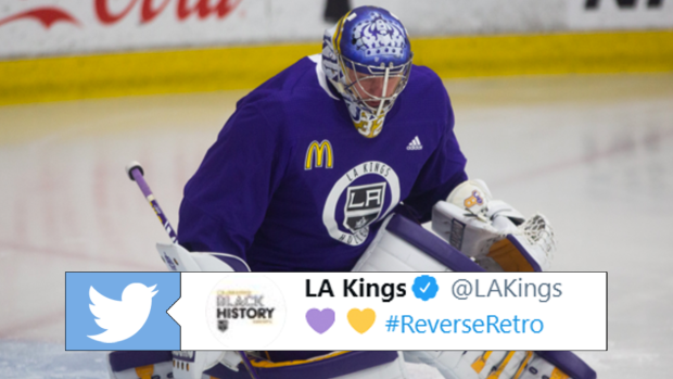 Hockey fans are drooling over Jonathan Quick's Reverse-Retro setup -  Article - Bardown