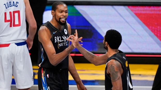 NBA Brooklyn Nets Kevin Durant Short Black - Burned Sports
