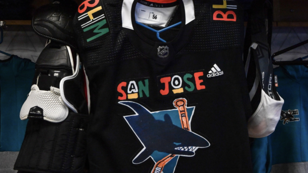 the sharks jersey