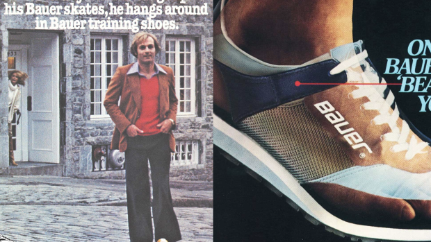Vintage Bauer sneaker ads