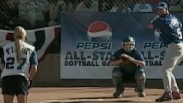 Throwing it back to when Jennie Finch struck out Albert Pujols in 2004
