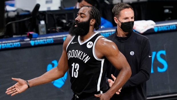 Brooklyn Nets' James Harden out vs. Utah Jazz with neck soreness