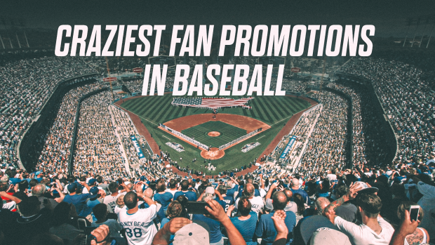 Highlighting some of the craziest fan promotions in baseball history