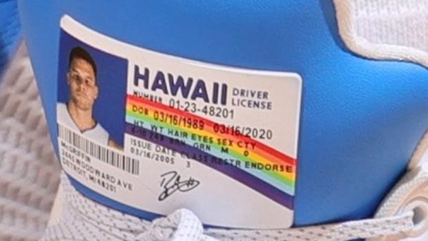 Blake Griffin Wore Mclovin Sneakers With His Own Hawaii Id Last Night Article Bardown