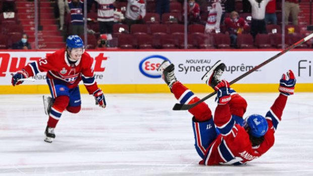 Montreal Canadiens get postseason spark from rookie Cole Caufield, Golden  Knights
