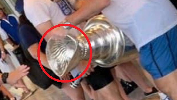 Pat Maroon Drank Beers, Broke The Stanley Cup At Tampa's Boat Parade