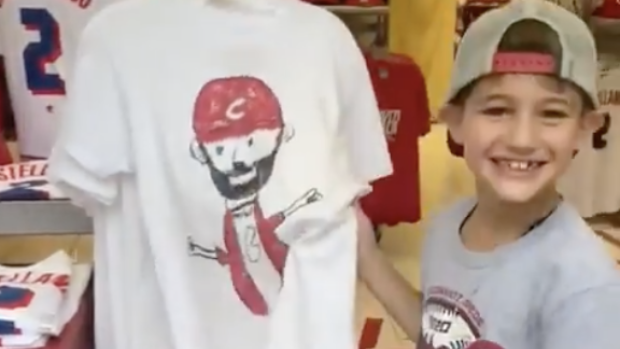Nick Castellanos' son Liam is selling shirts for charity - Article - Bardown