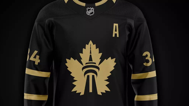Toronto-based NHL fan designs incredible Dark Mode jerseys for all
