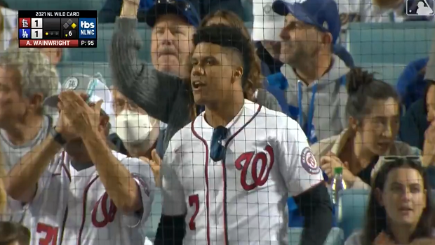Juan Soto showed up to the NL Wild Card game in a Trea Turner Nats jersey -  Article - Bardown