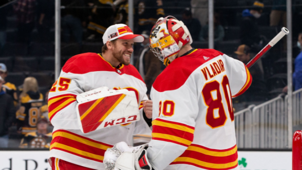 Vladar's reliability a luxury for Flames as Markstrom works on game