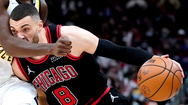 Chicago Bulls star Zach LaVine has left knee surgery 