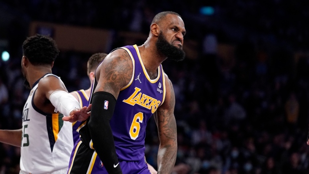 LeBron James, Lakers dominating jersey sales in 2021-22