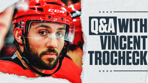 Vincent Trocheck: 'Everybody wants to win the Stanley Cup.' - Canes Country