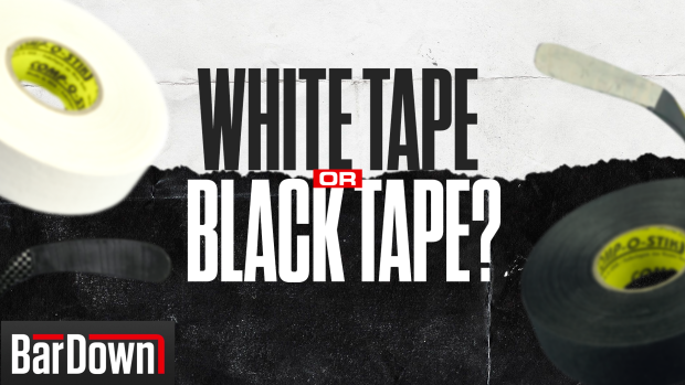 White tape vs. black tape