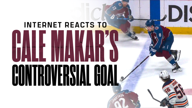 Cale Makar's Goal of the Year candidate sends hockey world into hysterics