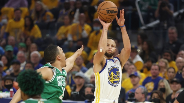 NBA Finals trophy in Boston (where it belongs) ahead of Game 3