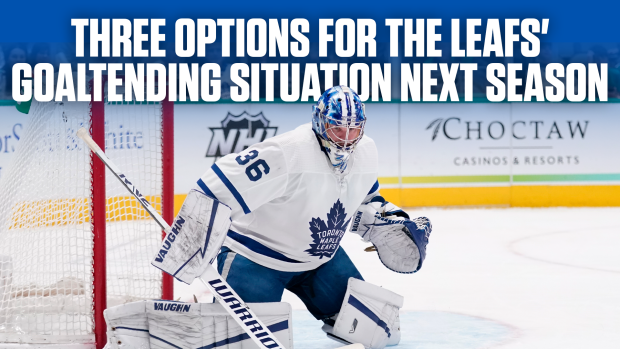 So... what would you like to see the Leafs do between the pipes?