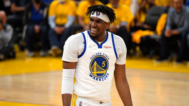 Warriors' Kevon Looney (left ankle sprain) could return during road trip