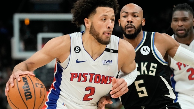 Sixers impressed with improvement from Pistons rookie Cade Cunningham