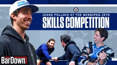 Jesse lives out his dream by participating in the Winnipeg Jets Skills Competition