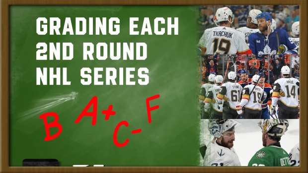 Grading NHL second round series