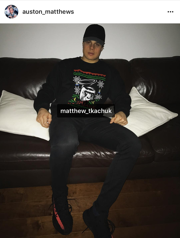 Matthews & Tkachuk weigh in on Marner's fedora vacation picture - Article -  Bardown