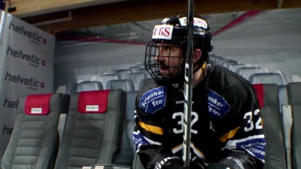 The penalty boxes at the Spengler Cup are the most comfortable penalty
