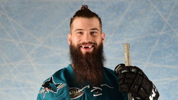 Brent Burns undoubtedly has one of the NHL's best smiles.