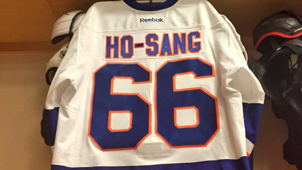 Ho Sang Shares Reason Why He Chose To Wear Lemieux S Legendary No 66 In The Nhl Article Bardown