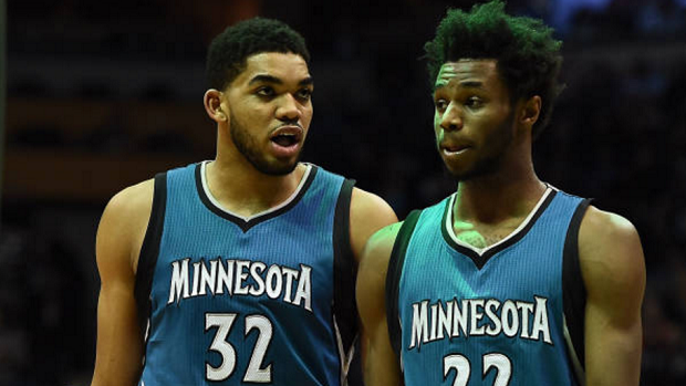 Karl-Anthony Towns & Andrew Wiggins