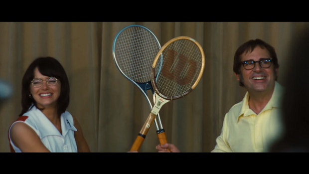 Watch] 'Battle Of The Sexes' Review: Emma Stone & Steve Carell Are