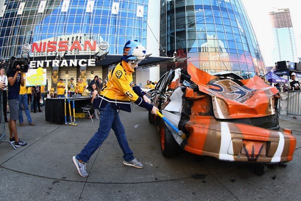 Nashville Predators: Open house provided fun for fans young and old