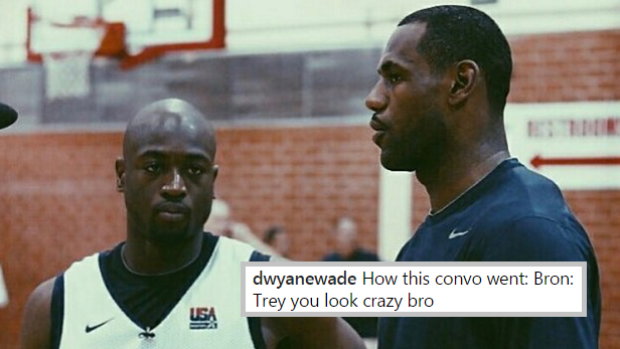 Dwyane Wade & LeBron James