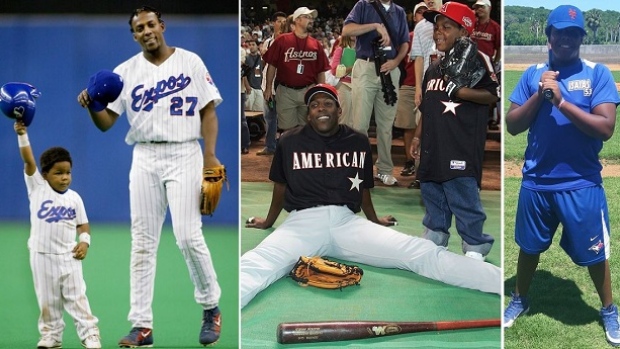 Vladimir Guerrero Jr. is campaigning for Vlad Sr. to be elected