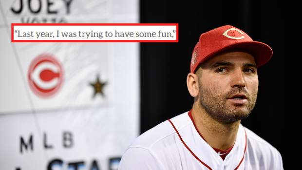Joey Votto has a great reason for why he's stopped heckling away