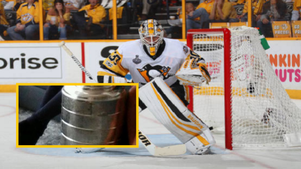 Matt Murray during Game 6 of the Stanley Cup Final.