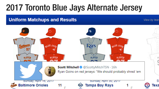 The Curse of the Red Jerseys continues - BlueJaysNation