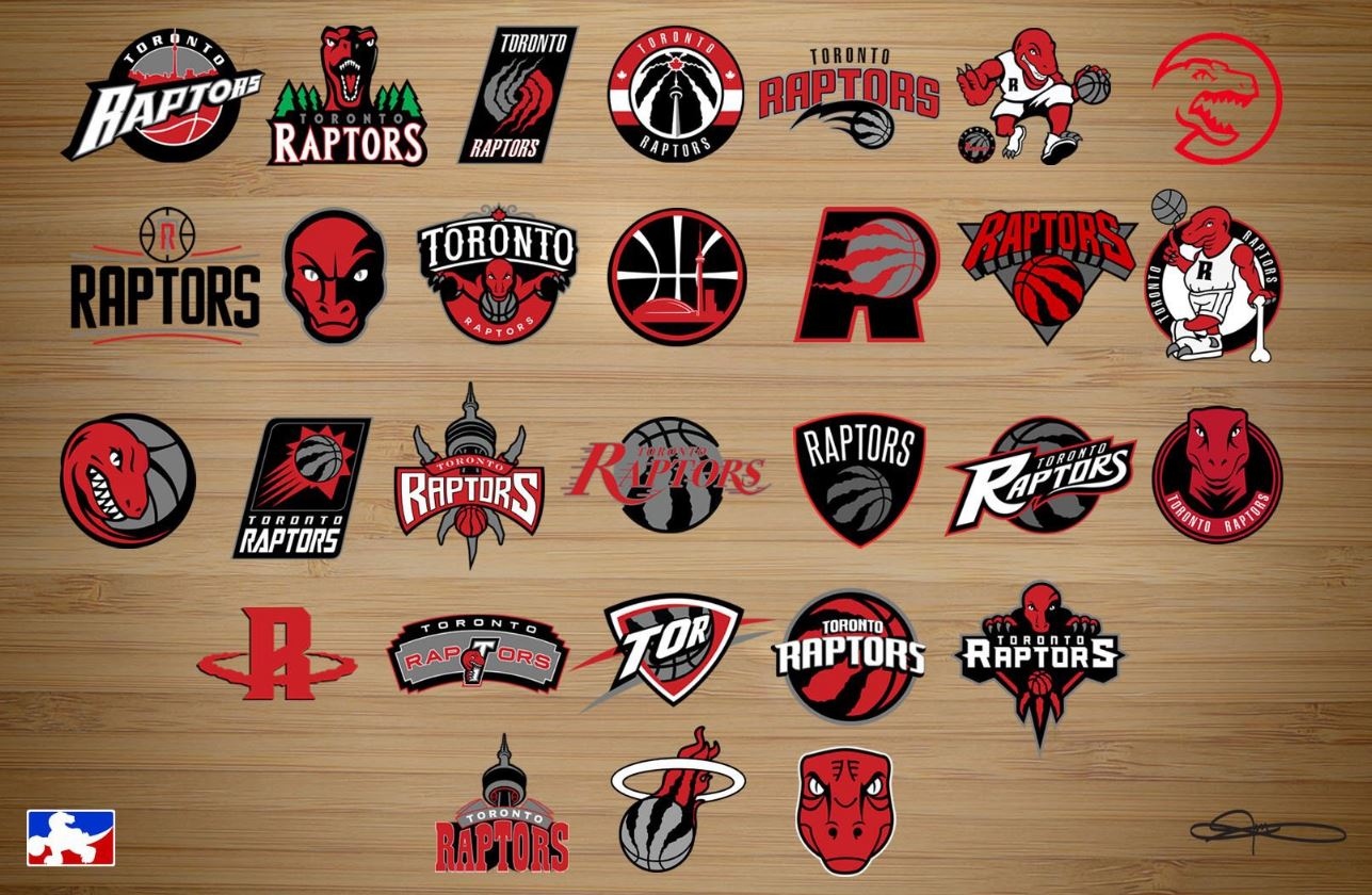 Possible ideas for the Toronto Raptors Logo and Uniform changes