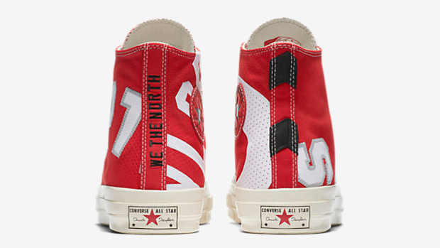 These Raptors jersey Chuck Taylors cost 