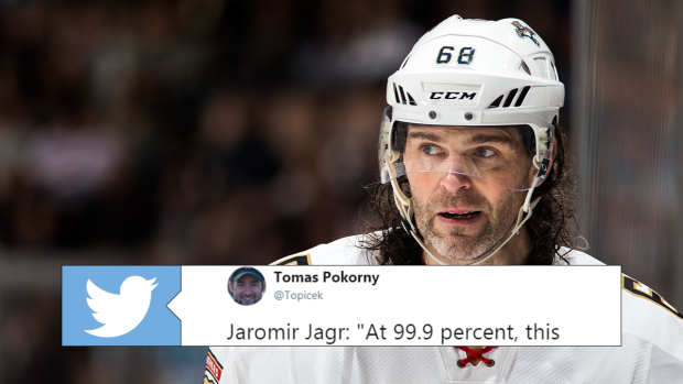Jaromir Jagr is cutting his flow and we couldn't be more upset - Article -  Bardown